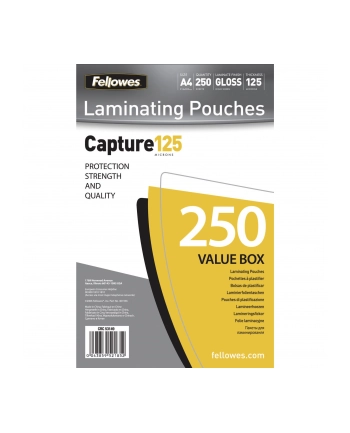 Fellowes A4 Glossy 125 Micron Laminating Pouch 250-Value Pack nr 2