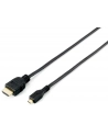 Equip HighSpeed HDMI to microHDMI Adapter Cable M/M 2m black (119308) - nr 5