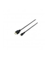 Equip HighSpeed HDMI to microHDMI Adapter Cable M/M 2m black (119308) - nr 7