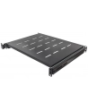 Intellinet Półka przeznaczona do montowania w szafie Rack 1U 600mm Czarny (712613) - nr 1