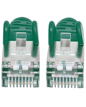 Intellinet Network Solutions Kabel RJ-45 Cat6a CU S/FTP 0.5m zielony (350594 ) nr 1