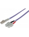 Intellinet Network Solutions Patchcord światłowodowy LC/SC OM4 50/125um Duplex Multimode 1m fioletowy (751049) - nr 29