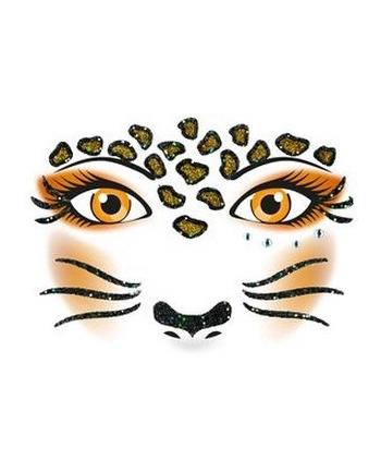 Herma Leopard naklejka do zdobienia twarzy nr 2