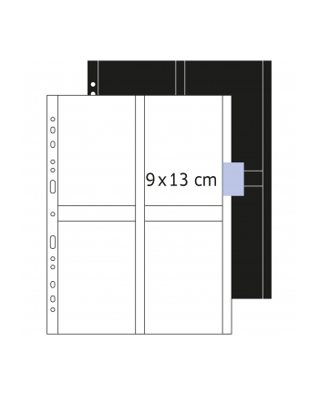 Herma HERMA Fotosichthüllen 90 x 130mm hoch weiß 250 Hüllen 7560