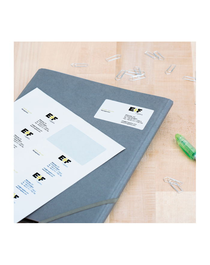 Herma Etykiety Premium 5028 A4 białe 83,8 x 50,8mm papier matowy 250szt. zaokrąglone narożniki. 5028 główny