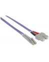 Intellinet Network Solutions Kabel światłowodowy LC - SC 2m Fioletowy (750929) - nr 9