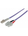 Intellinet Network Solutions Patchcord światłowodowy LC/SC OM4 50/125um Duplex Multimode 1m fioletowy (751049) - nr 4