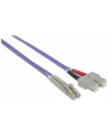 Intellinet Network Solutions Patchcord światłowodowy LC/SC OM4 50/125um Duplex Multimode 1m fioletowy (751049) - nr 5