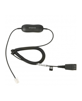 Jabra GN1200 Smart Cord - kabel QD - RJ10, uniwersalny, spiralny, 0.7 - 2 m (88011-99)