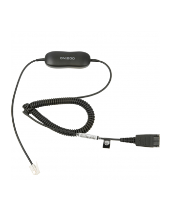 Jabra GN1200 Smart Cord - kabel QD - RJ10, uniwersalny, spiralny, 0.7 - 2 m (88011-99)