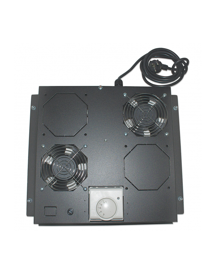 Intellinet Wentylator dachowy przeznaczony do szaf serwerowych 2 wentylatory Czarny (712859) główny