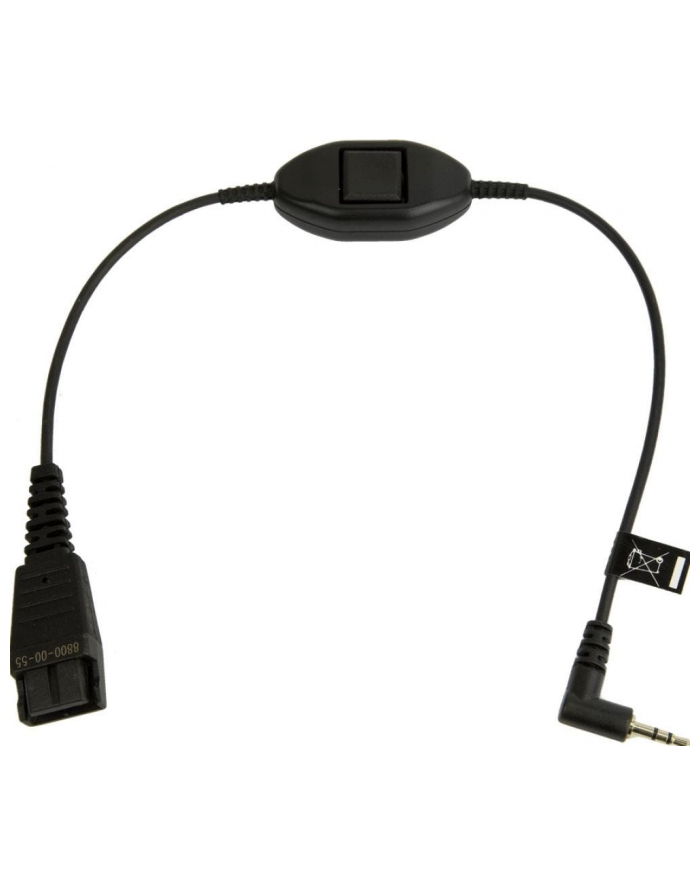 Gn Netcom Jabra Kabel QD na 2,5mm mit Rufannahmetaste, główny