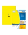 Herma Etykiety kolorowe 4401 A4 samoprzylepne 210 x 297mm papier matowy żółty 100 szt 4401 - nr 3