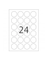 Herma Etykiety odklejalne 4476 Movables A4 okrągłe Ø 40mm białe papier matowy 2400szt. 4476 - nr 10