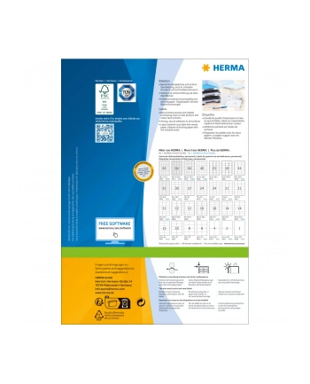 Herma Etykiety adresowe A4 99.1 x 93.1mm / 600szt. 4653 nr 1