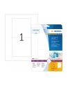 Herma Wkładki kartonowe 5033 A4 do opakowań na płyty CD i DVD białe bez kleju 121 x 242mm typ slimcase 25 szt 5033 - nr 3