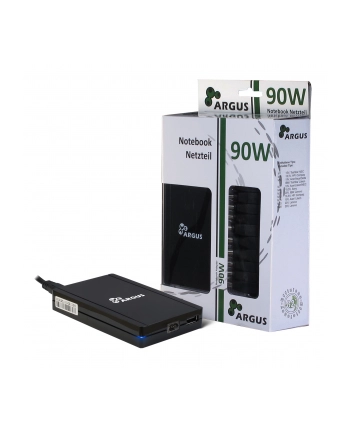 Inter Tech Zasilacz do notebooka USN90-UCB 90W (88882137)