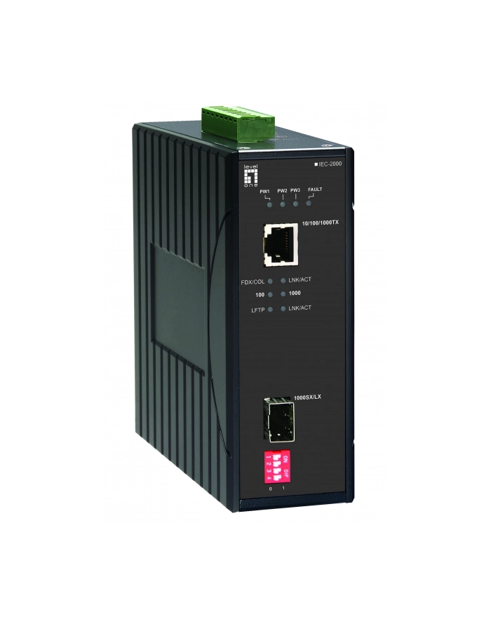 LEVELONE  MEDIA KONVERTER  RJ45&GT;SFP (IEC2000) główny