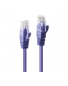 Lindy 48122 Kabel Sieciowy Skrętka Cat6 UUtp Fioletowy 1M (Ly48122) - nr 1