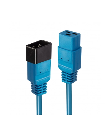 Lindy 30120 Przedłużacz Zasilający Iec C19 Iec C20 Niebieski 1M (Ly30120) nr 2