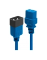 Lindy 30120 Przedłużacz Zasilający Iec C19 Iec C20 Niebieski 1M (Ly30120) - nr 7