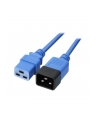 Lindy 30122 Przedłużacz Zasilający Iec C19 Iec C20 Niebieski 3M (Ly30122) - nr 2