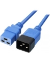 Lindy 30122 Przedłużacz Zasilający Iec C19 Iec C20 Niebieski 3M (Ly30122) - nr 7