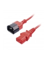 Lindy 30477 Przedłużacz zasilający IEC C14-IEC C13 czerwony 1m (ly30477) - nr 3