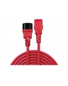 Lindy 30477 Przedłużacz zasilający IEC C14-IEC C13 czerwony 1m (ly30477) - nr 4