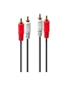 Kabel LINDY RCA (Cinch) - RCA (Cinch) 3 Czarny (35662) - nr 10