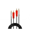 Kabel LINDY RCA (Cinch) - RCA (Cinch) 3 Czarny (35662) - nr 3