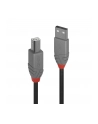Lindy Kabel USB 2.0 A-B czarny Anthra Line 1m  LY36672 - nr 1