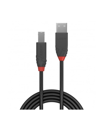 Lindy Kabel USB 2.0 A-B czarny Anthra Line 1m  LY36672 nr 1