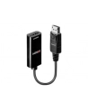 LINDY DisplayPort - HDMI (M/Ż) Czarny 0.15m (41718) - nr 5