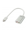 Lindy Adapter Usb 2.0 Typu C 2X3.5Mm Jack Audio I Mikrofon (Ly42711) - nr 15