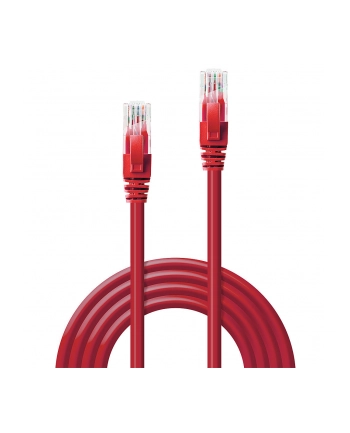 Lindy 48034 Sieciowy (Skrętka) Cat6 U/Utp Czerwony 3M (Ly48034) nr 2