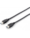 LevelOne equip USB 3.0 Verlngerung A-Stecker/ A-Buchse 3,0m schwarz (128399) - nr 1