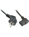 LINDY C13 - Schuko 2m czarny (30345) - nr 16