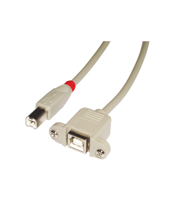 Lindy 31800 Przedłużacz USB 2.0 B-B 0,5m (ly31800)