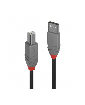 Lindy 36675 Kabel USB 2.0 A-B czarny Anthra Line 5m (ly36675) nr 1
