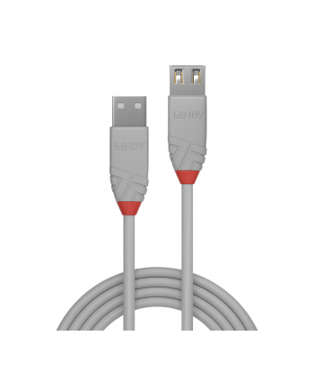 Lindy 36711 Przedłużacz USB 2.0 typ A Anthra Line 0,5m (ly36711)