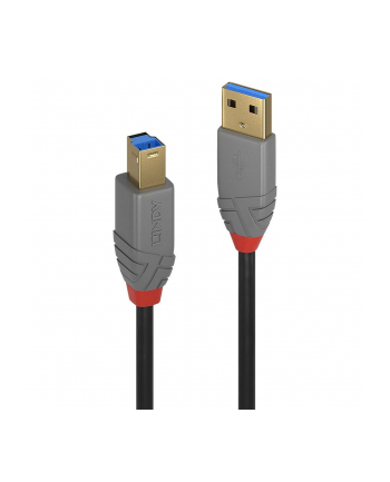 Lindy 36744 Kabel USB 3.0 typ A-B Anthra Line 5m (ly36744)