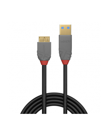 Lindy 36765 Kabel USB 3.0 A Micro-B Anthra Line 0,5m (ly36765) nr 2