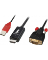 LINDY HDMI VGA + zasilanie 3m (41457) - nr 15