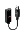 LINDY DisplayPort - HDMI (M/Ż) Czarny 0.15m (41718) - nr 15