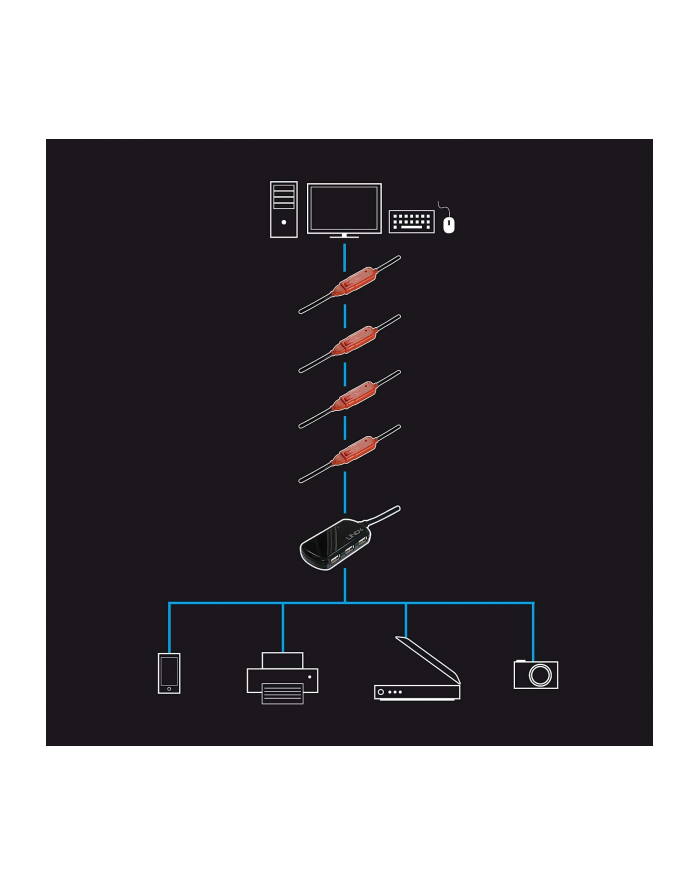 Lindy 12m USB 2.0 Cable (42782) główny