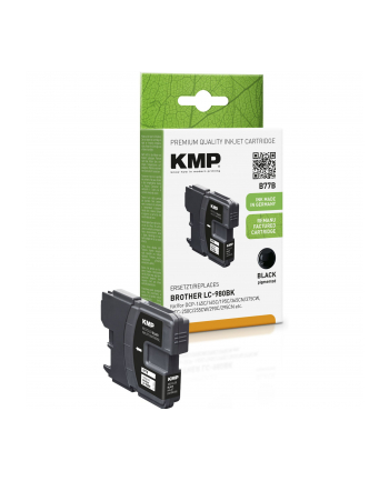 KMP B77B - BLACK - INK CARTRIDGE (ALTERNATIVE FOR: BROTHER LC980BK) - KARTRIDŻ Z TUSZEM CZARNY