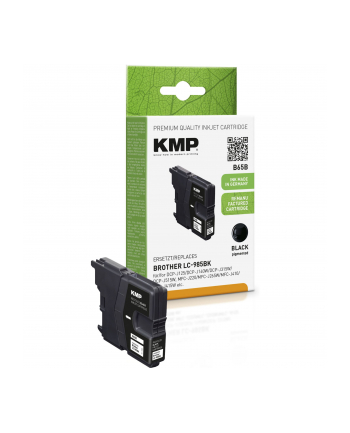 KMP B65B - BLACK - REMANUFACTURED - INK CARTRIDGE (ALTERNATIVE FOR: BROTHER LC985BK) - KARTRIDŻ Z TUSZEM CZARNY (15234001)