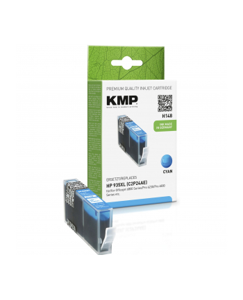 KMP H148 - High Yield - cyan - ink cartridge (alternative for: HP 935XL) - Kartridż z tuszem Cyjan (17440003) nr 2