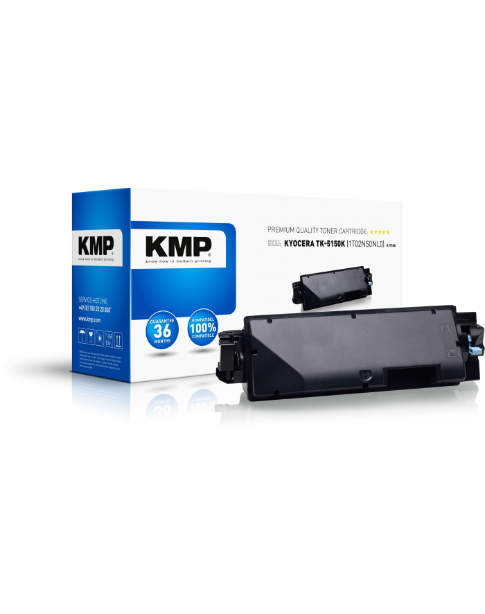 KMP Toner Kyocera TK-5150/TK5150 czarny  12000 S. K-T74 remanufactured główny
